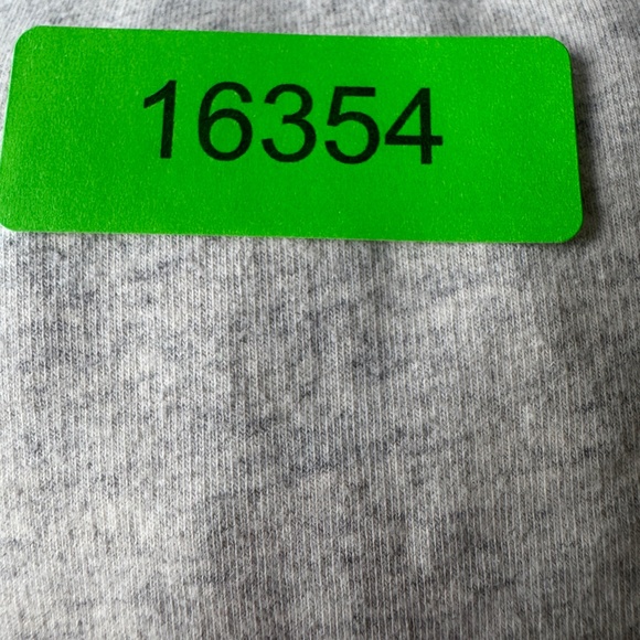 American Eagle AE Men's Long Sleeve Pullover Hoodie Cream Medium Spell-Out Arm - Picture 15 of 15